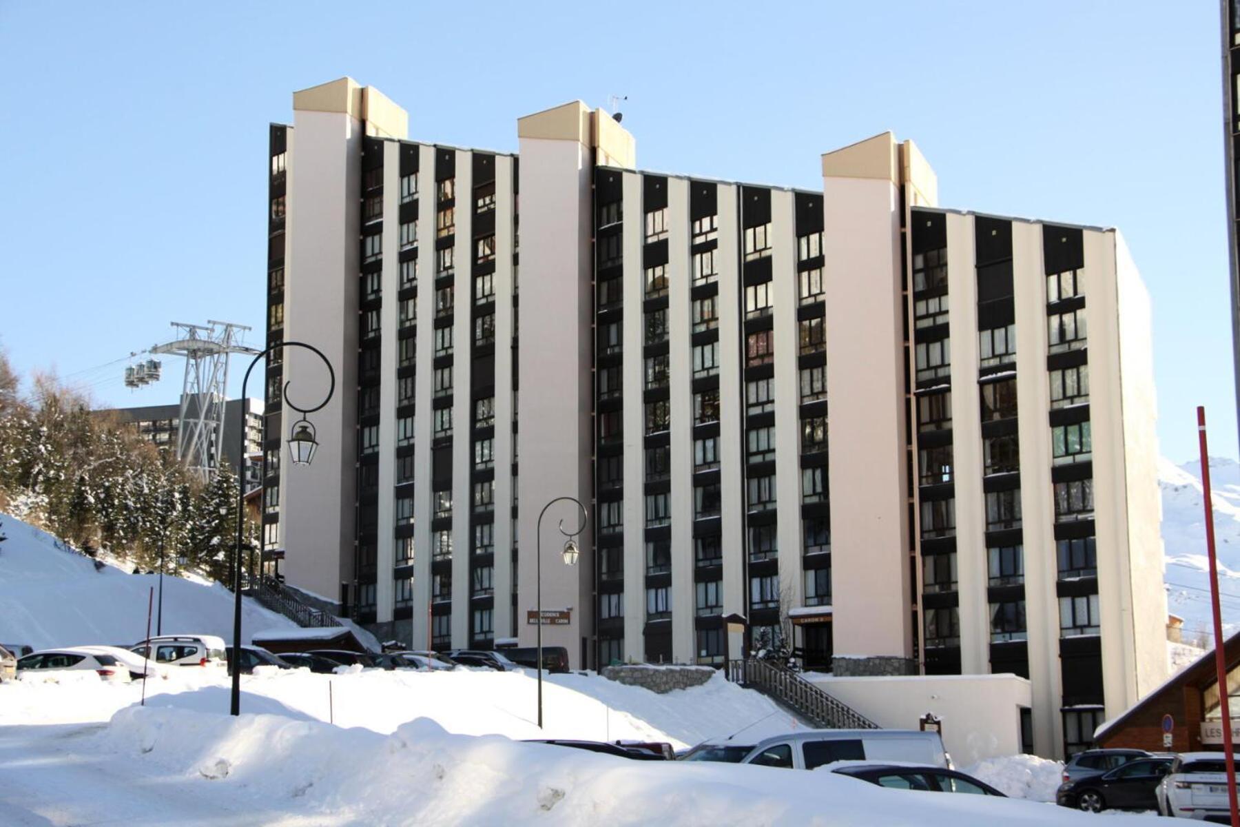 Residence Caron - Appartement Duplex Lumineux - Depart Et Retour Skis Aux Pieds - Balcon Mae-0004 생마르탱 드 벨빌 외부 사진